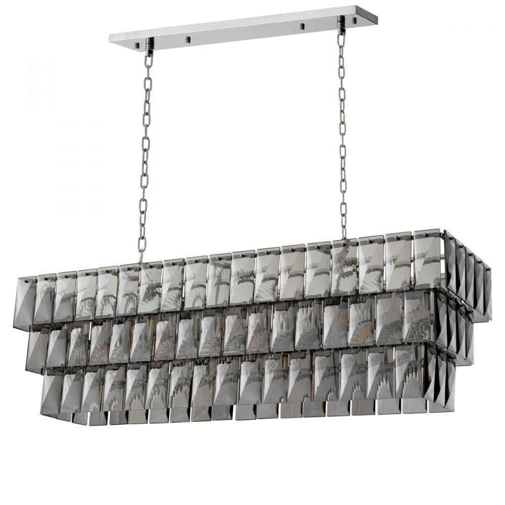 Eichholtz Chandelier Amazone rectangular, Eichholtz 115383UL YV0J0450AE