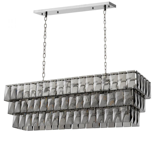 Eichholtz Chandelier Amazone rectangular, Eichholtz 115383UL YV0J0450AE