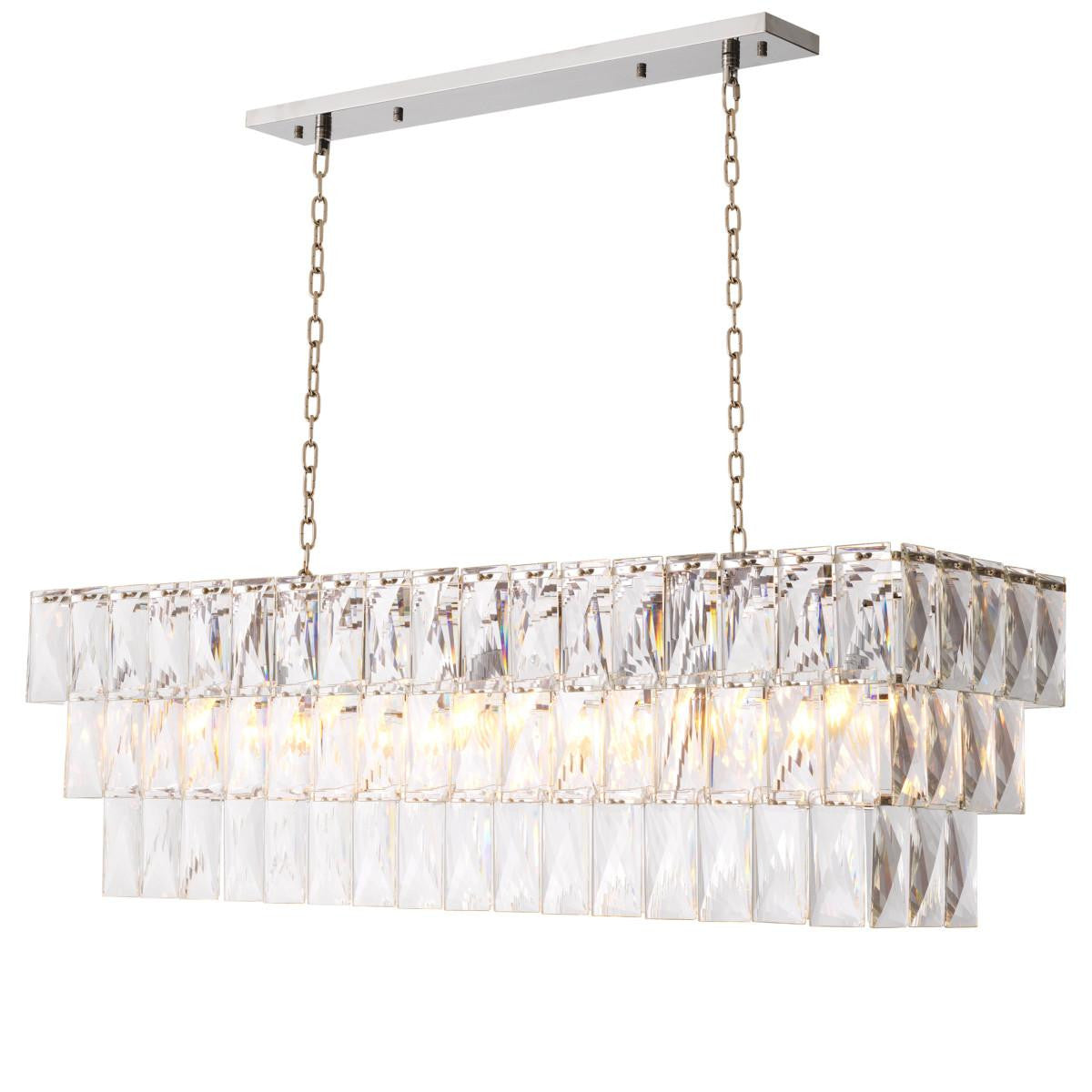 Eichholtz Chandelier Amazone rectangular, Eichholtz 115384UL YV0J0450AF