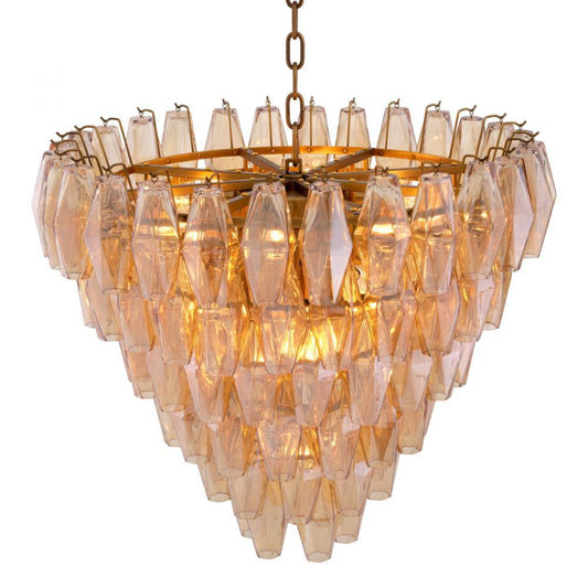 Eichholtz Chandelier Benini S Antique Brass