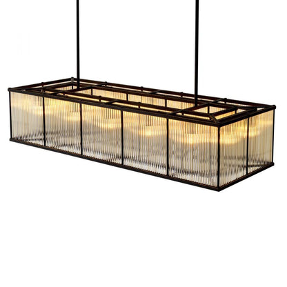 Eichholtz Chandelier Bernardi Rectangular, Eichholtz 118576UL YV0J047V2T