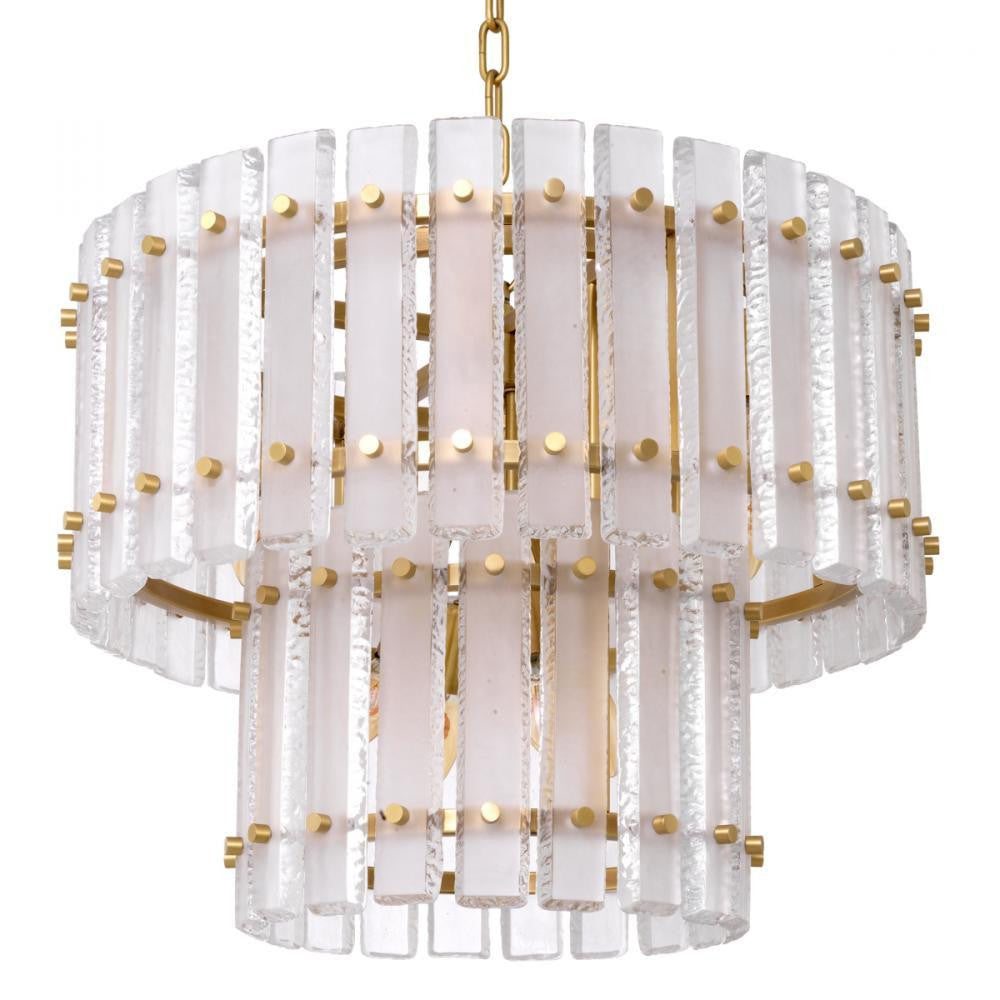 Eichholtz Chandelier Blason Antique Brass