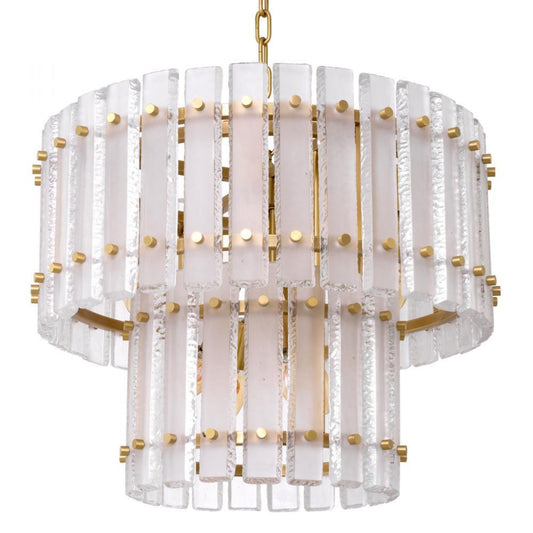 Eichholtz Chandelier Blason Antique Brass