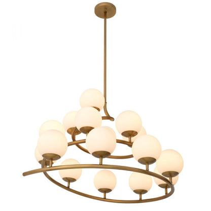 Eichholtz Chandelier Brissac Antique Brass