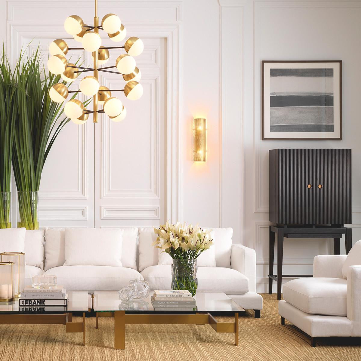 Eichholtz Chandelier Cona L, Eichholtz 114608UL YV0J045097