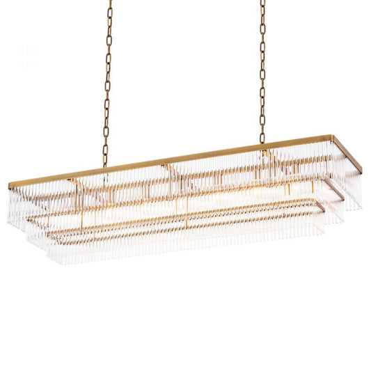 Eichholtz Chandelier East rectangular, Eichholtz 115539UL YV0J0450AJ