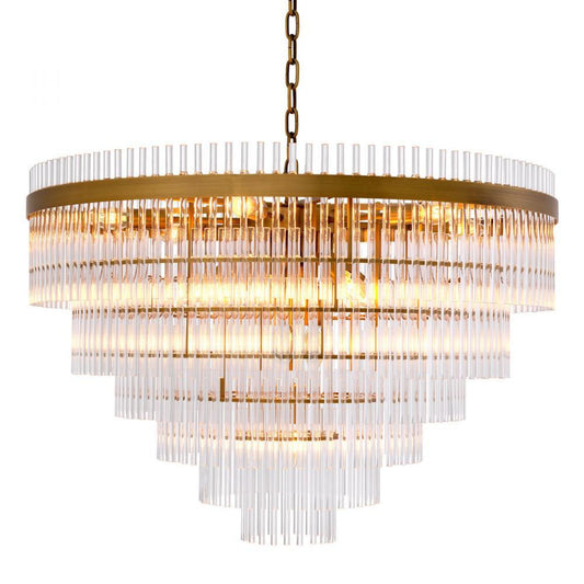 Eichholtz Chandelier East Single Antique Brass