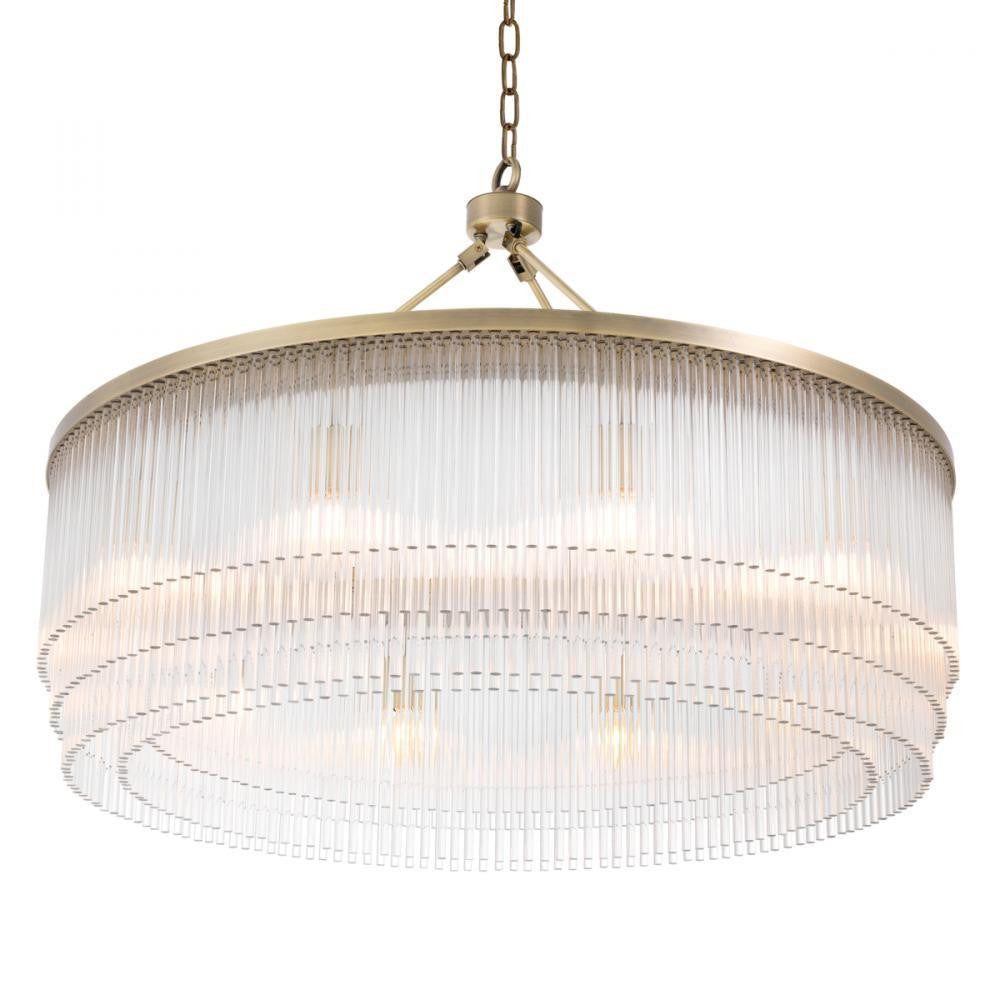 Eichholtz Chandelier Hector L Brushed Brass