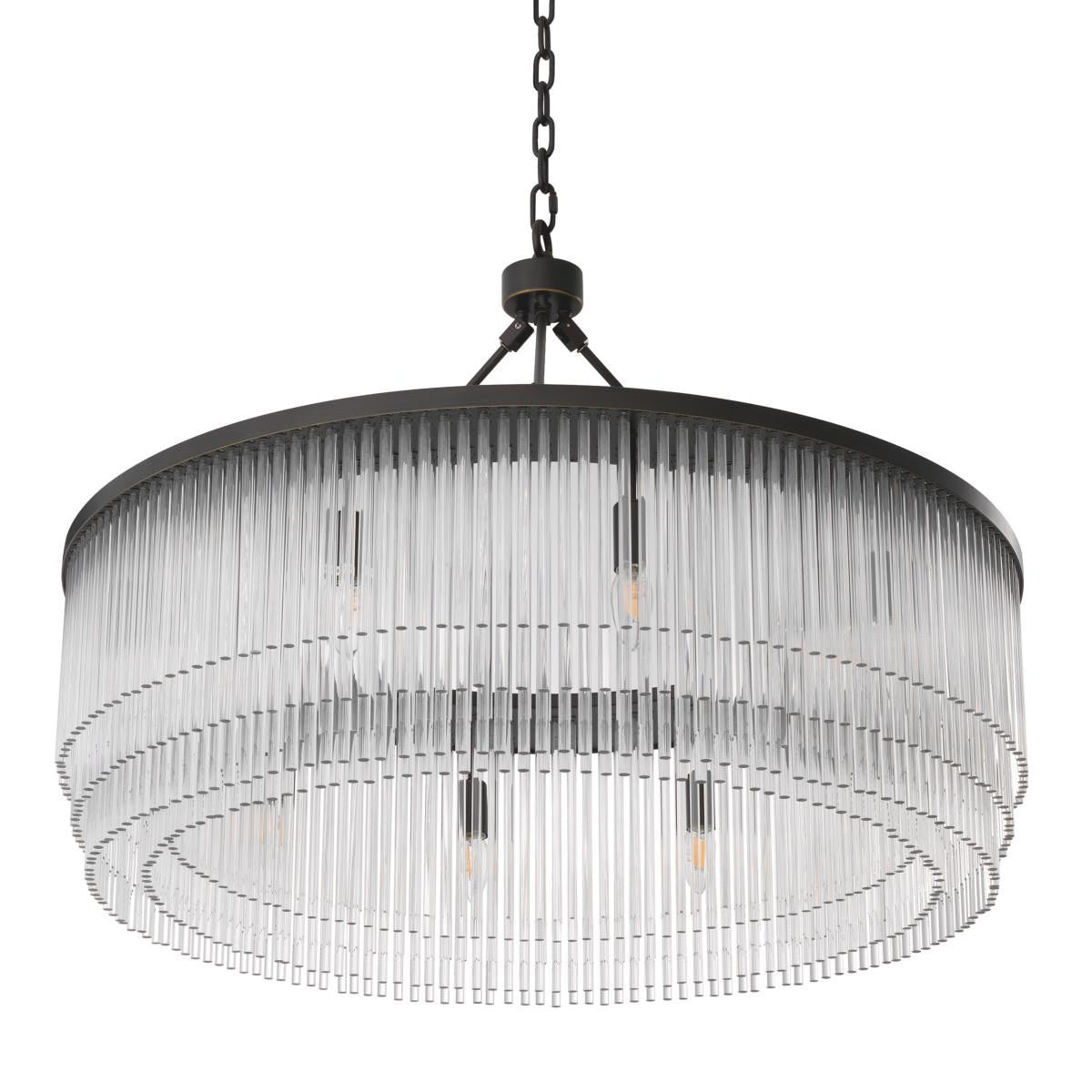 Eichholtz Hector L Chandelier - Bronze Highlight