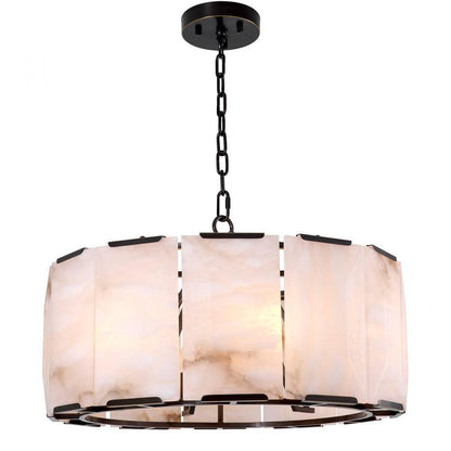 Eichholtz Chandelier Ortiz Bronze, Alabaster