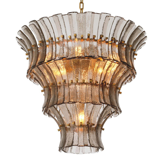 Eichholtz Chandelier Toscano Antique Brass