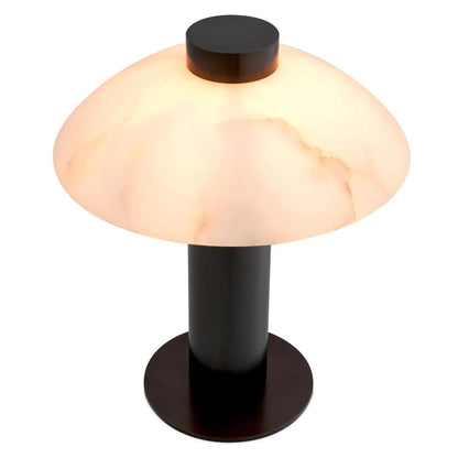 Eichholtz Chatel Table Lamp, 1-Light, Bronze, Alabaster Shade, 19.29"H (117047UL ), Eichholtz 117047UL YV0J041WN7