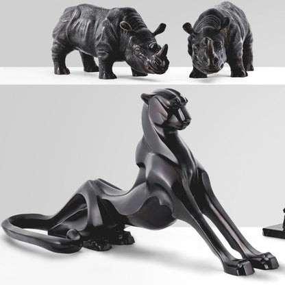 Eichholtz Cheetah Sculpture, Bronze, 33.46"W (109806 YV0J03YV16)
