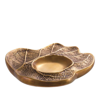 Eichholtz Clemence Bowl, Vintage Brass, 9.06"W (115637 YV0J03YQ51)