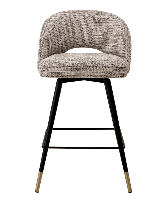 Cliff Counter Stool Set of 2 - Mademoiselle Beige detail