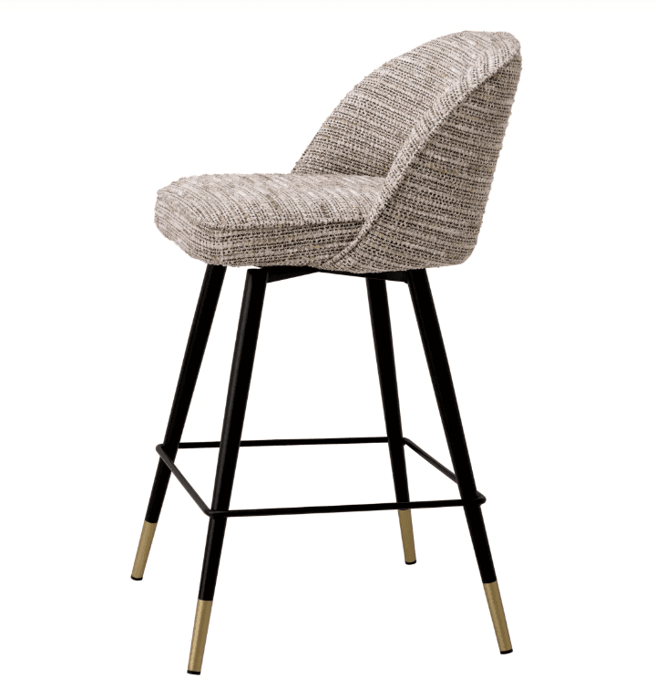 Cliff Counter Stool Set of 2 - Mademoiselle Beige side