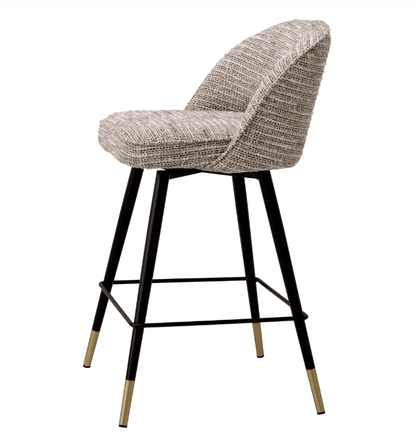 Cliff Counter Stool Set of 2 - Mademoiselle Beige side