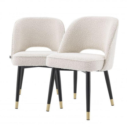 Eichholtz Cliff Dining Chair Set of 2 Cream