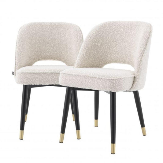 Eichholtz Cliff Dining Chair Set of 2 Cream