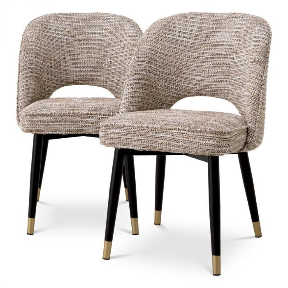 Eichholtz Cliff Dining Chair Set of 2 Blue