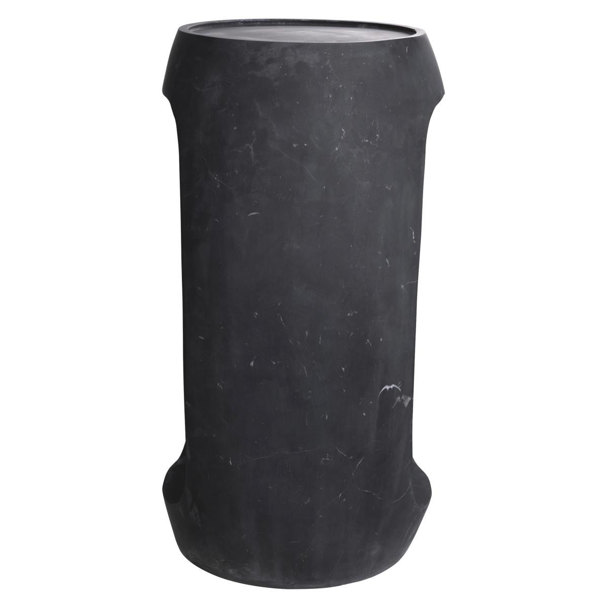 Eichholtz Clipper Side Table, Black Marble, 21.85"H (115369 YV0J041UPV)