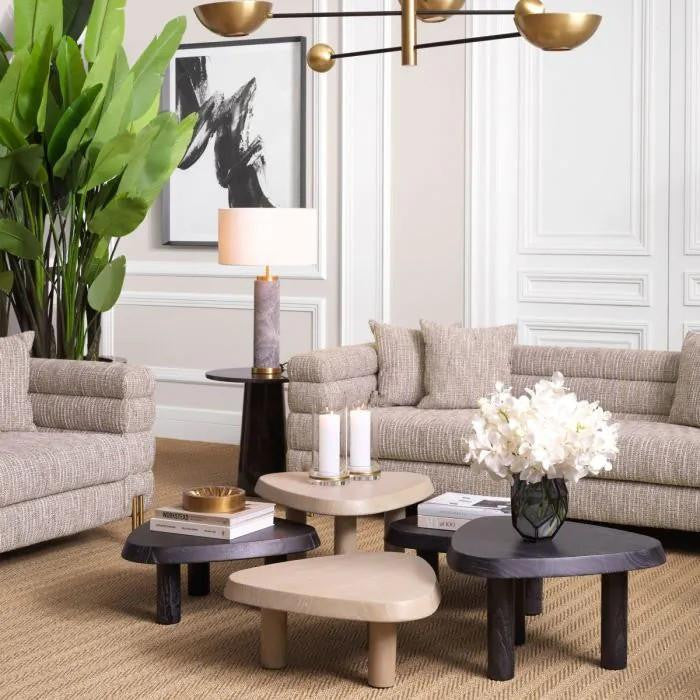 Eichholtz Coffee Table Briel, Large, Charcoal Gray, 24.8"W (115501 ), Eichholtz 115501 YV0J03YV25