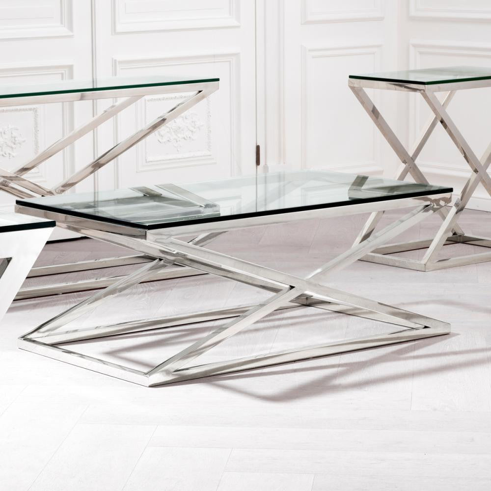 Eichholtz Coffee Table Criss Cross, Eichholtz 101407 YV0J044XEK