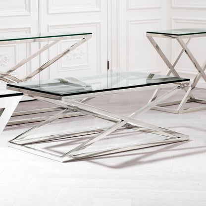 Eichholtz Coffee Table Criss Cross, Eichholtz 101407 YV0J044XEK