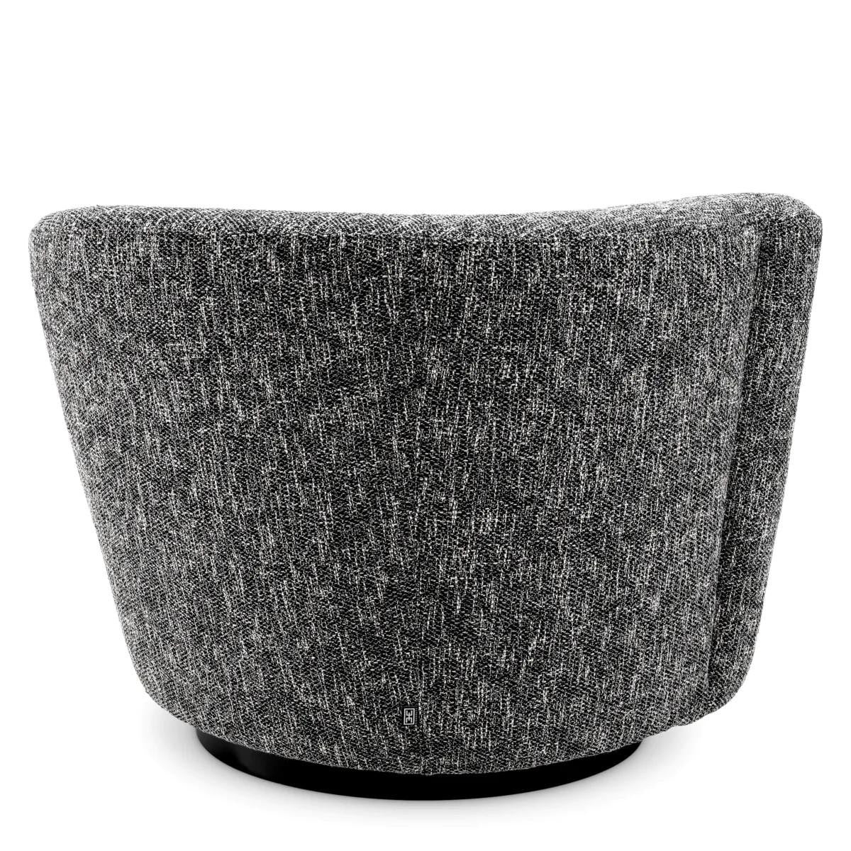 Eichholtz Colin Swivel Chair Right Beige, Black