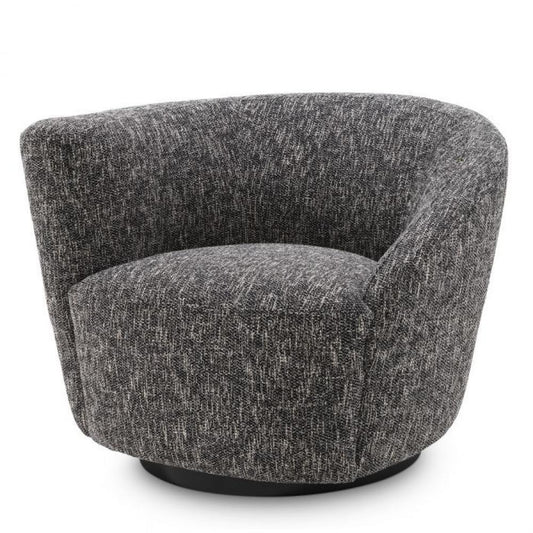 Eichholtz Colin Swivel Chair Left Black