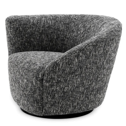 Eichholtz Colin Swivel Chair Left Beige, Black