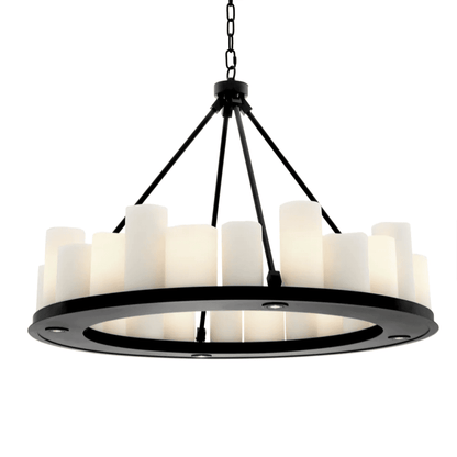 Eichholtz Commodore Chandelier, 24-Light, LED Integrated, Black, 35.43"W (111304UL YV0J03YU32)