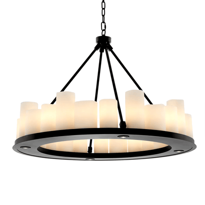 Eichholtz Commodore Chandelier, 24-Light, LED Integrated, Black, 35.43"W (111304UL YV0J03YU32)