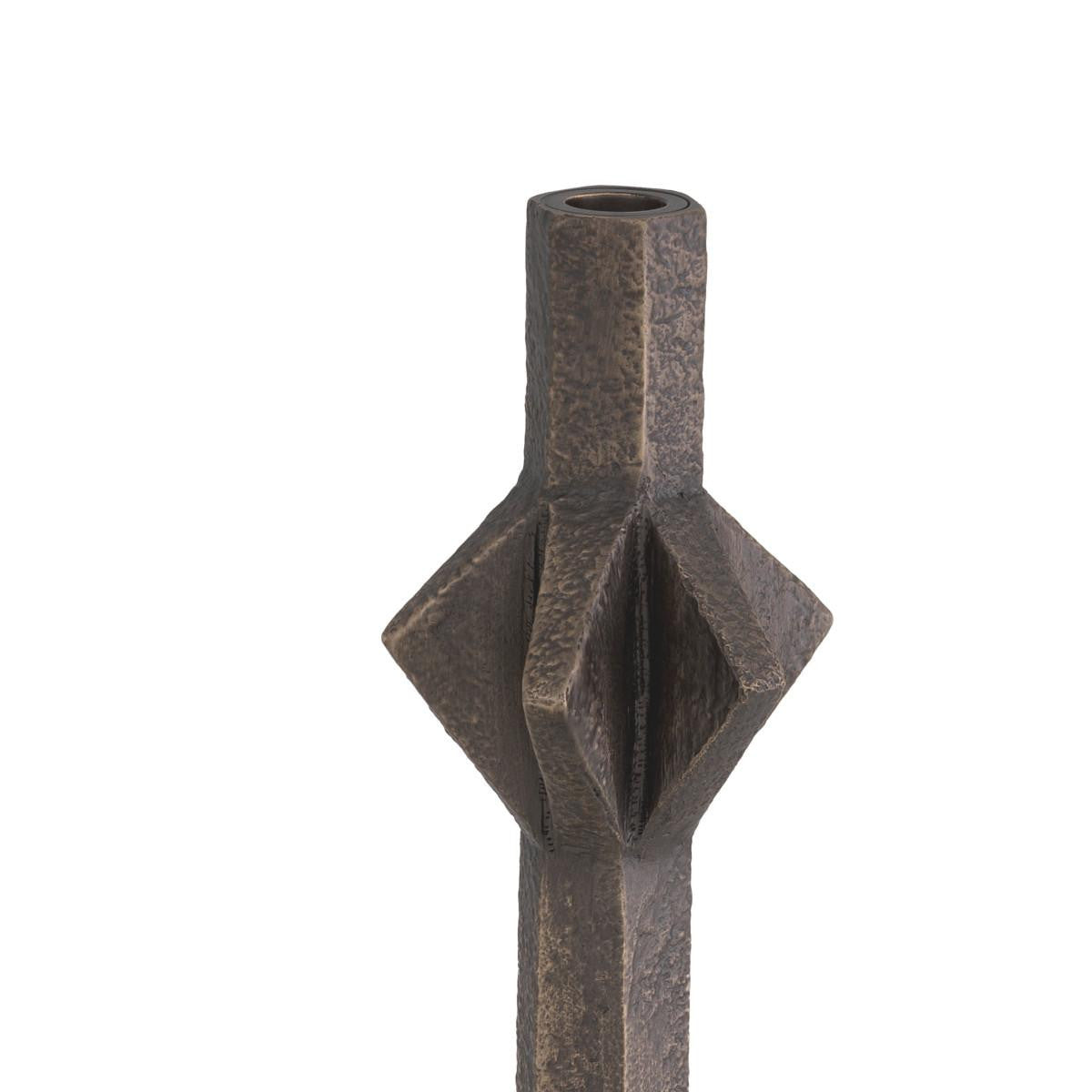 Eichholtz Conti Candle Holder, Large, Bronze, 7.28"W (114083 YV0J03YR46)