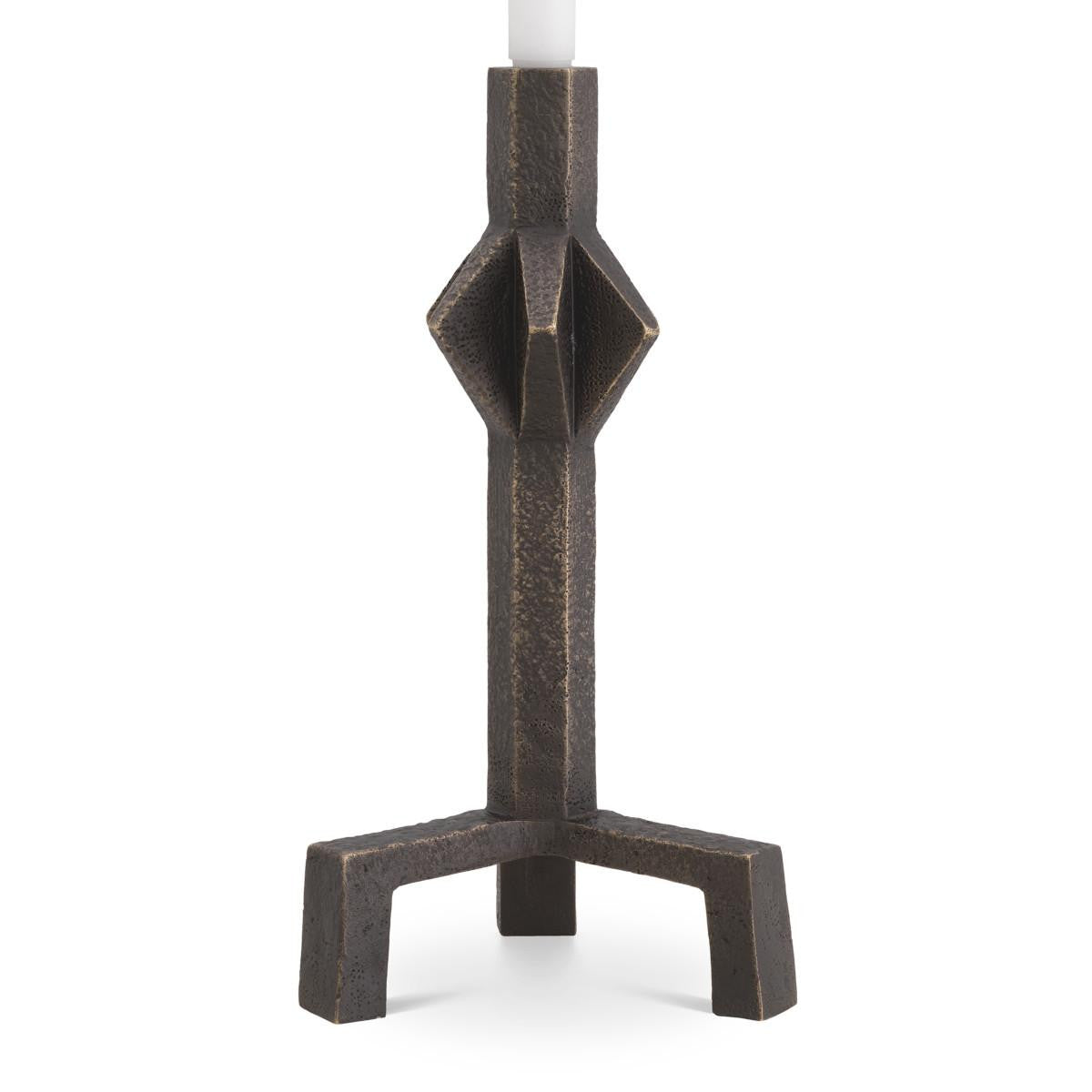 Eichholtz Conti Candle Holder, Small, Bronze, 7.09"W (116619 YV0J03YR47)