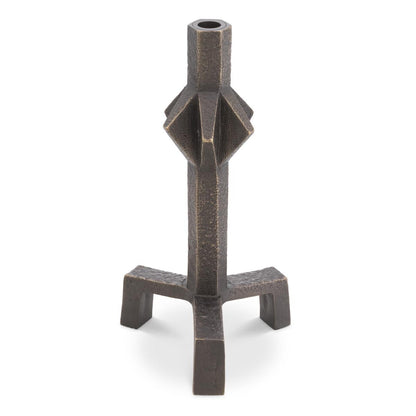 Eichholtz Conti Candle Holder, Small, Bronze, 7.09"W (116619 YV0J03YR47)