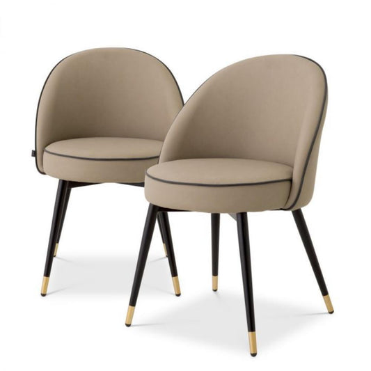 Eichholtz Cooper Dining Chair Set of 2 Beige