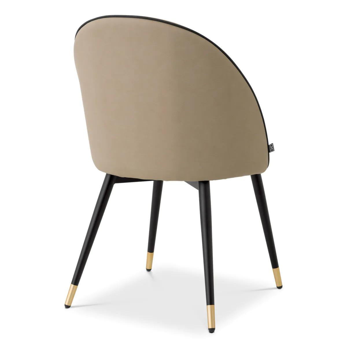 Eichholtz Cooper Dining Chair Set of 2 Dark Gray