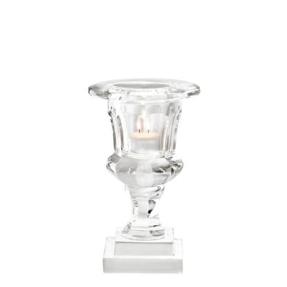 Eichholtz Corolle Tea Light Candle Holder, Clear Glass, 4.72"W (108832 YV0J041WNZ)