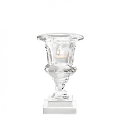 Eichholtz Corolle Tea Light Candle Holder, Clear Glass, 4.72"W (108832 YV0J041WNZ)