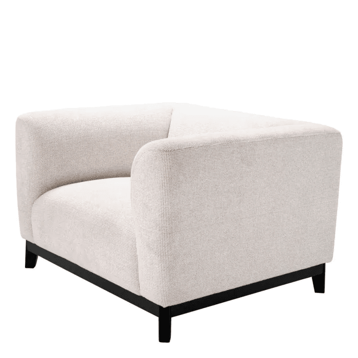 Eichholtz Corso Armchair Sand, Black