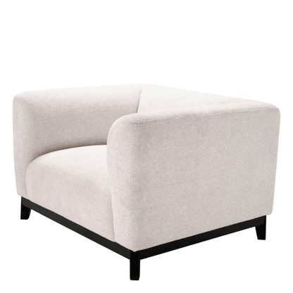 Eichholtz Corso Armchair Sand, Black