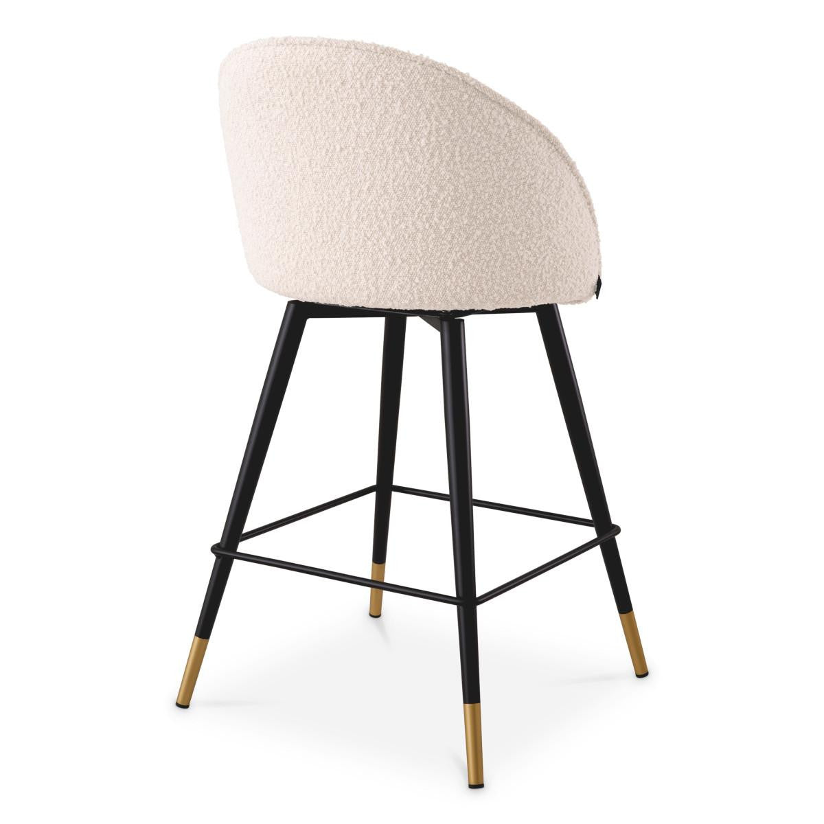 Eichholtz Cooper Counter Stool, Set of 2 - Cream