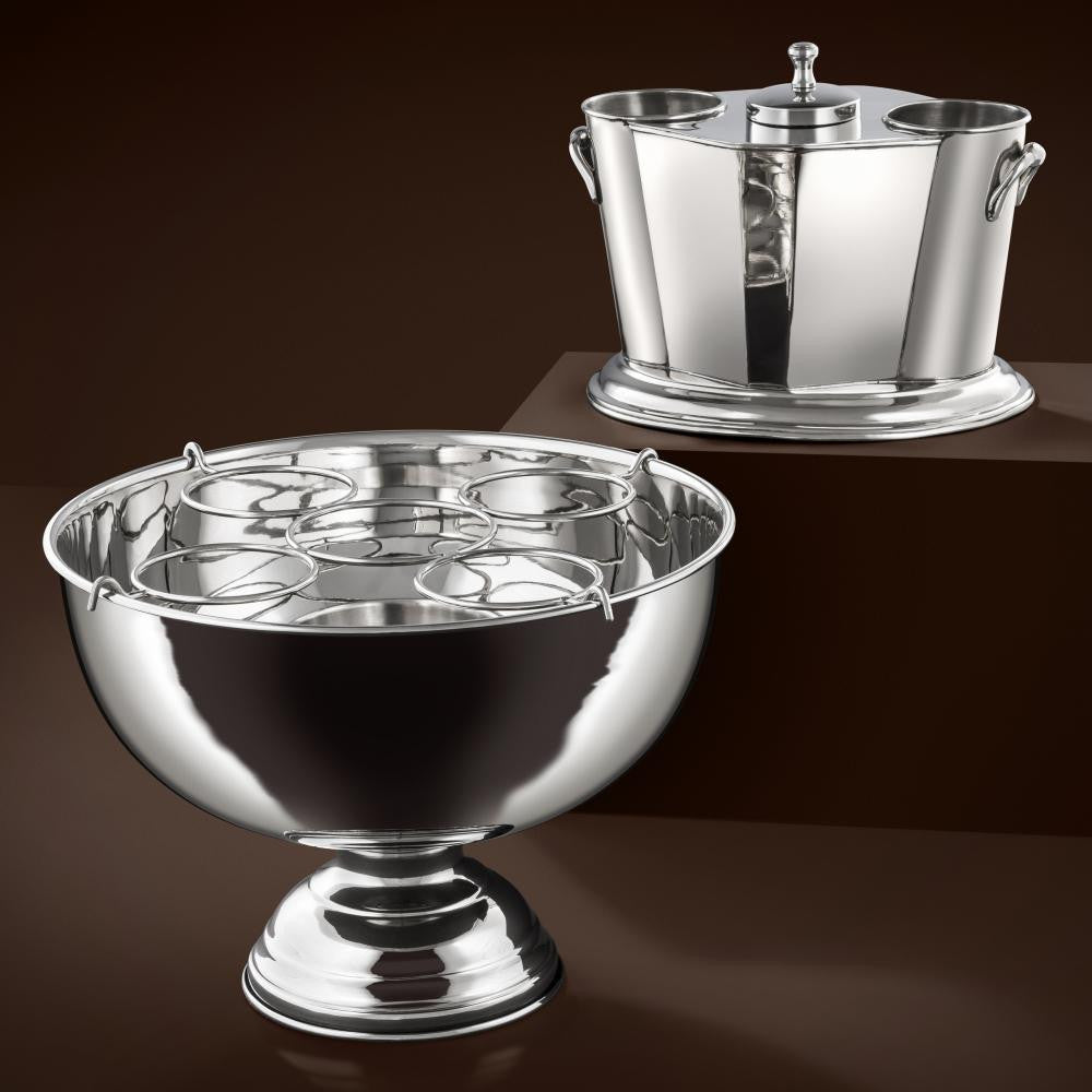 Eichholtz Crespa Champagne Cooler, Nickel, 15.35"W (104388 YV0J03YU2A)