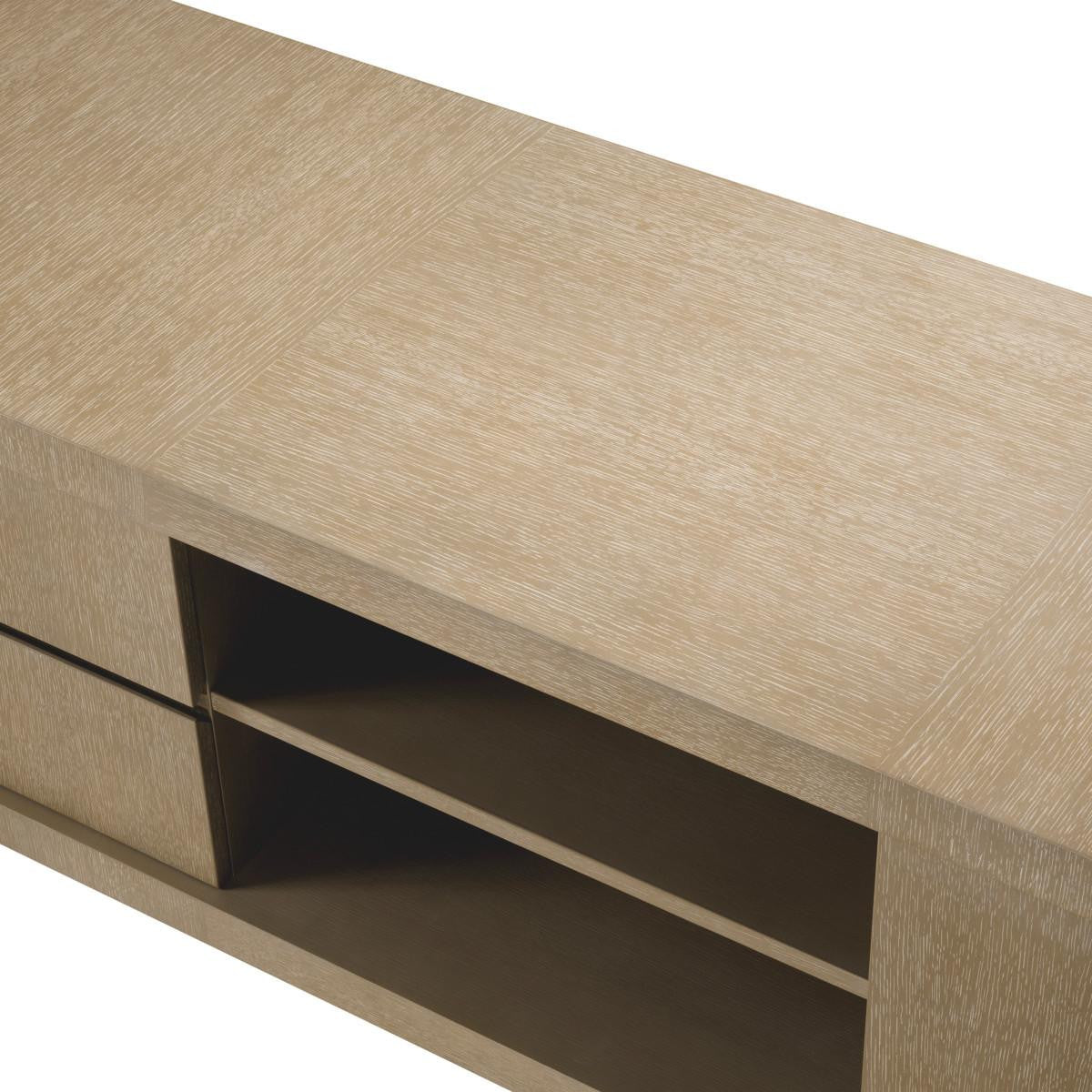 Eichholtz Crosby Television Cabinet, Washed Oak, 86.61"W (115173 YV0J041XMC)