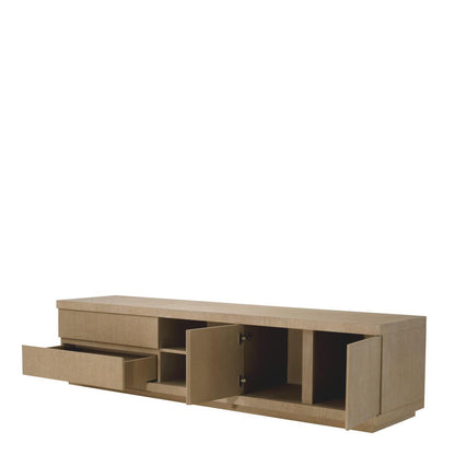 Eichholtz Crosby Television Cabinet, Washed Oak, 86.61"W (115173 YV0J041XMC)