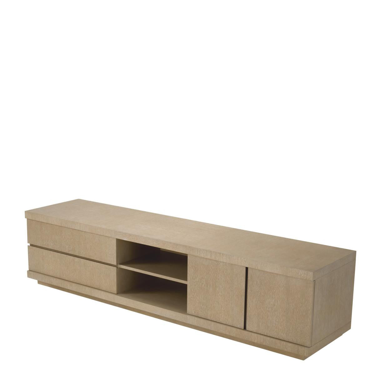 Eichholtz Crosby Television Cabinet, Washed Oak, 86.61"W (115173 YV0J041XMC)