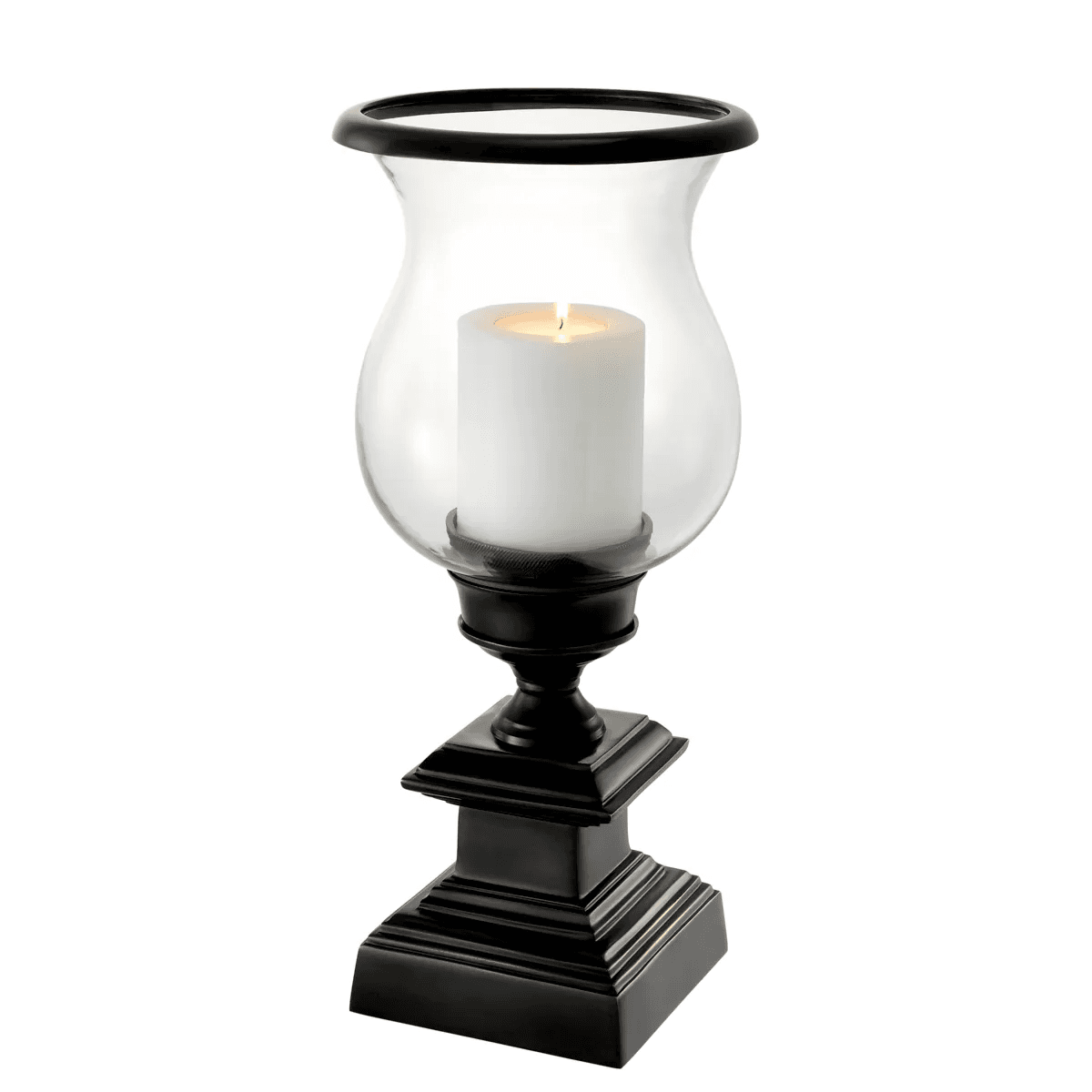 Eichholtz Datcha Hurricane, Gunmetal Bronze, Clear Glass, 8.27"W (110961 YV0J03YY0N)