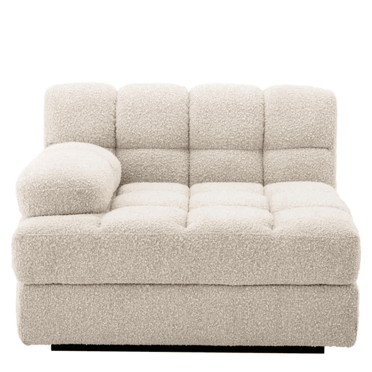 Eichholtz Dean Sectional Sofa Middle Cream, Black