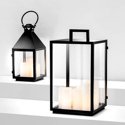 Eichholtz Debonair Table Lamp, 8-Light, Black, Clear Glass, 25.59"H (110564UL ), Eichholtz 110564UL YV0J041WNA